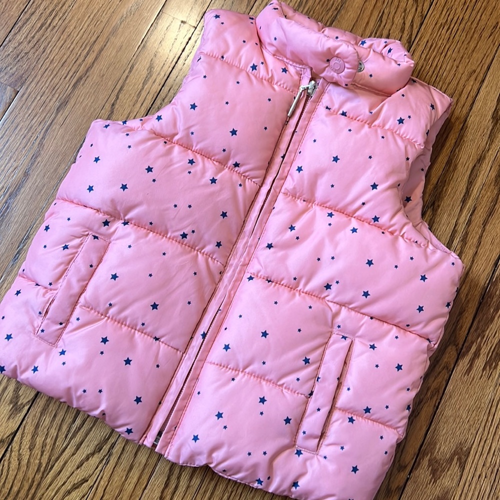 Pink Gap Puffer Vest Size 4T